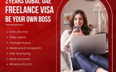 DUBAI 2years FREELANCE VISA at low cost